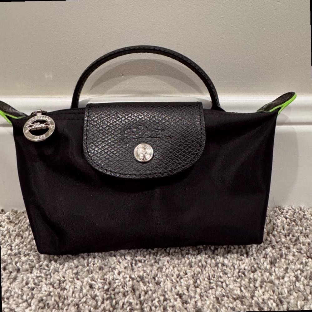 Authentic Longchamp Le Pliage Energy XS - Black Canvas Bag✨